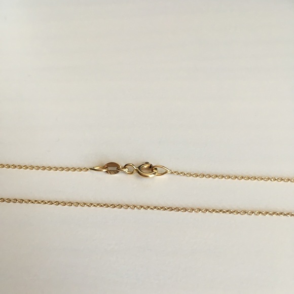 ☆SOLD☆HELEN FICALORA 14K YELLOW GOLD 24" NECKLACE - Picture 3 of 3